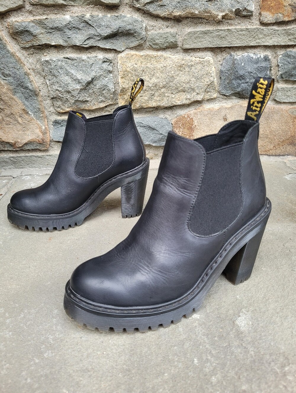 Dr Martens Hurston High Heel Chelsea Boots